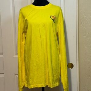 BNWT Chinatown Market Yellow Long Sleeve “Call My Lawyer” Tee